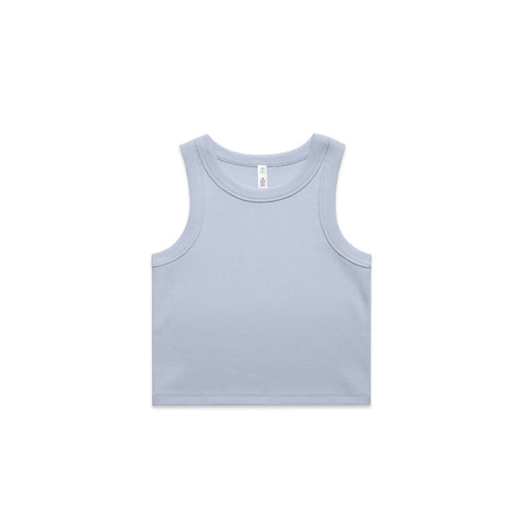Wo's Organic Rib Crop Tank 4064G