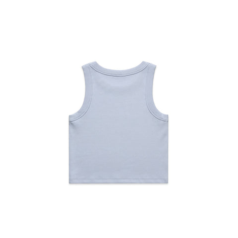 Wo's Organic Rib Crop Tank 4064G