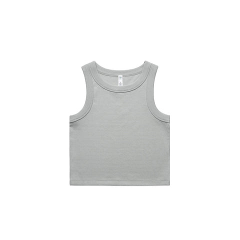 Wo's Organic Rib Crop Tank 4064G