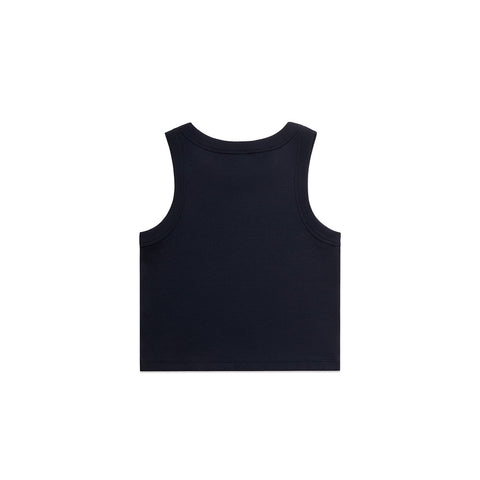 Wo's Organic Rib Crop Tank 4064G