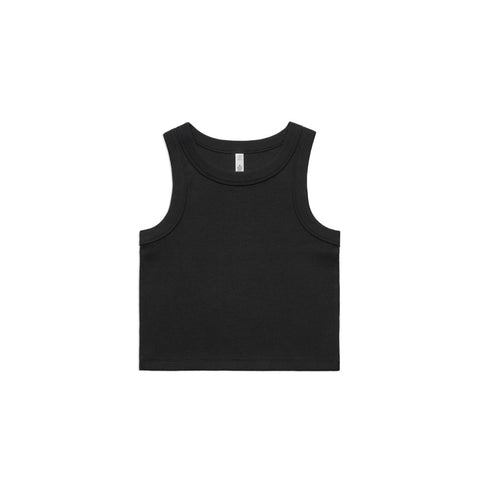 Wo's Organic Rib Crop Tank 4064G