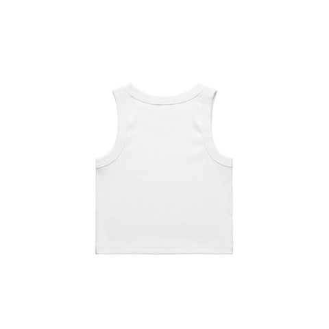 Wo's Organic Rib Crop Tank 4064G