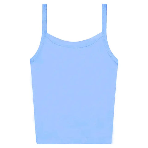 Los Angeles Apparel Baby Rib Spaghetti Tank