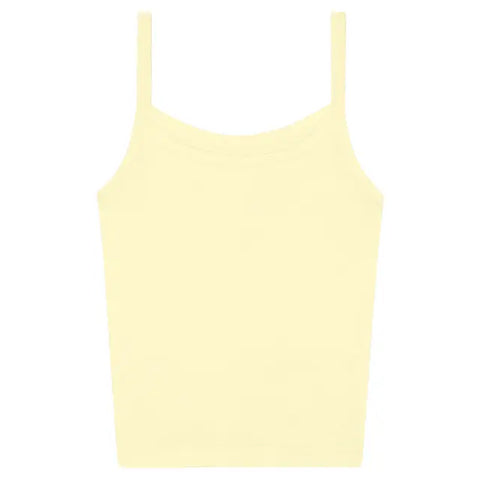Los Angeles Apparel Baby Rib Spaghetti Tank