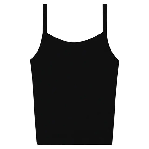 Los Angeles Apparel Baby Rib Spaghetti Tank