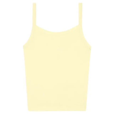 Los Angeles Apparel Baby Rib Spaghetti Tank