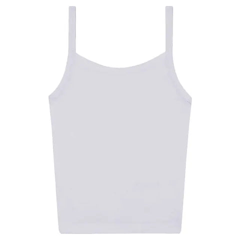 Los Angeles Apparel Baby Rib Spaghetti Tank