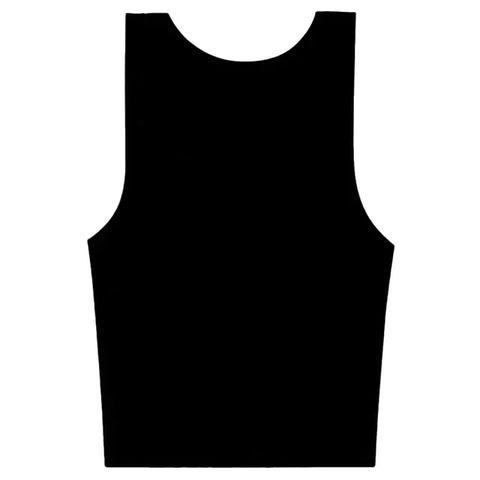 Los Angeles Apparel Sporty Baby Rib Crop Tank