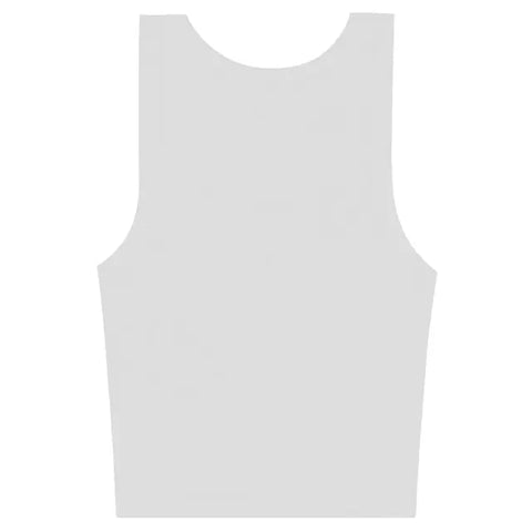 Los Angeles Apparel Sporty Baby Rib Crop Tank