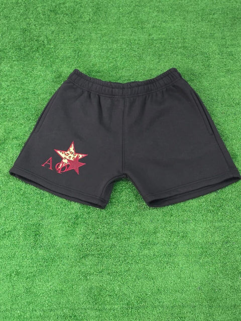 Alpha Phi Black Shorts