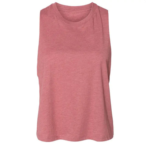 Bella + Canvas Women's Racerback Cropped Tank