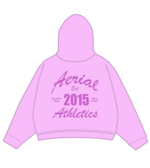 Aerial Athletics Pink Hoodie
