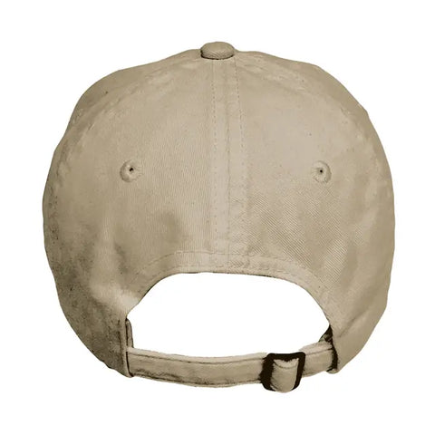 Big Accessories 6-Panel Brushed Twill Unstructured Cap