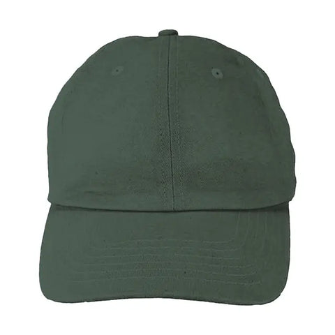 Big Accessories 6-Panel Brushed Twill Unstructured Cap