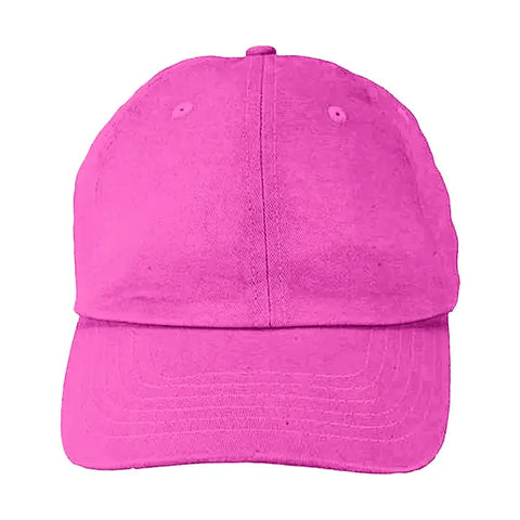 Big Accessories 6-Panel Brushed Twill Unstructured Cap