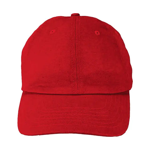 Big Accessories 6-Panel Brushed Twill Unstructured Cap