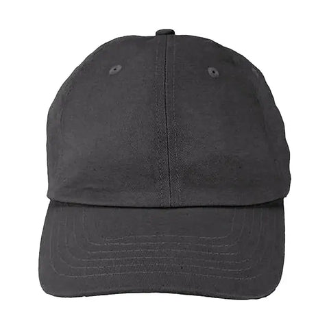 Big Accessories 6-Panel Brushed Twill Unstructured Cap