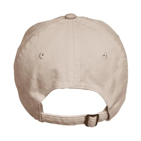 Big Accessories 6-Panel Brushed Twill Unstructured Cap