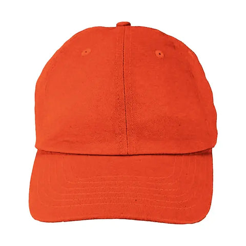 Big Accessories 6-Panel Brushed Twill Unstructured Cap