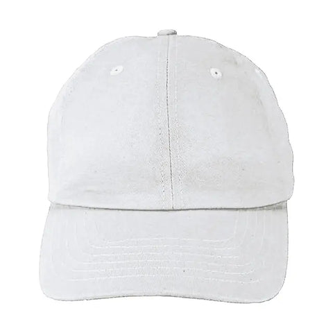 Big Accessories 6-Panel Brushed Twill Unstructured Cap