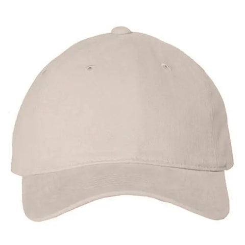 Big Accessories 5-Panel Brushed Twill Unstructured Cap