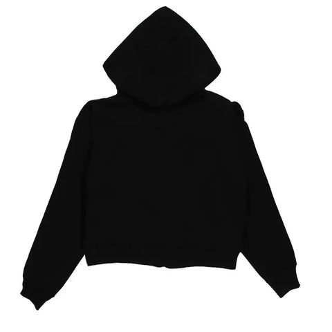 Los Angeles Apparel Heavy Fleece Cropped Zip Up