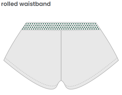 HG-0362 - George Washington University - Kappa Delta Light Grey Shorts