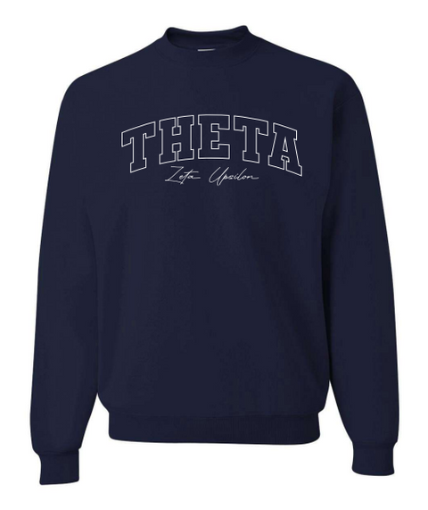 HG-0390 - University of Texas at Dallas - Kappa Alpha Navy Crewneck