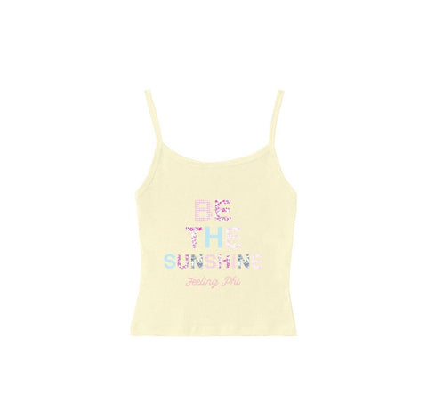 Alpha Phi- Feeling Phi - University Of Miami Ohio Screen Printed Tank Top