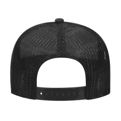 Otto Cap 5 Panel Mid Profile Mesh Back Trucker Hat