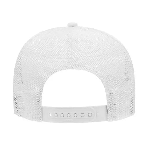 Otto Cap 5 Panel Mid Profile Mesh Back Trucker Hat