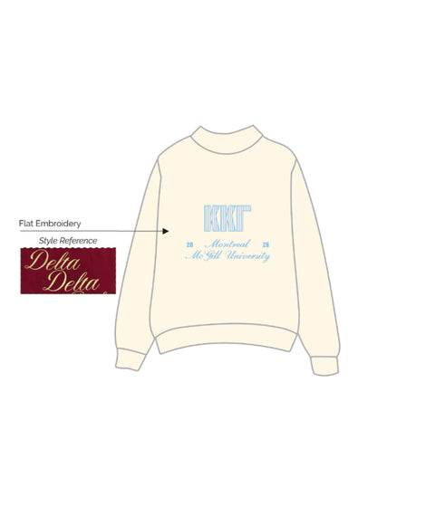 HG- 1722 - McGill University - Kappa Kappa Gamma - Mockneck