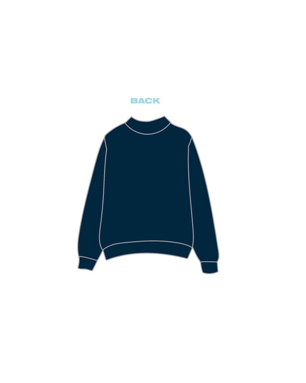 H3G-2520  Salisbury University -  Alpha Sigma Tau - Mockneck