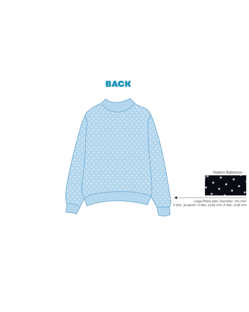 H3G-2147 University of Nebraska Omaha - Alpha Xi Delta - Mockneck