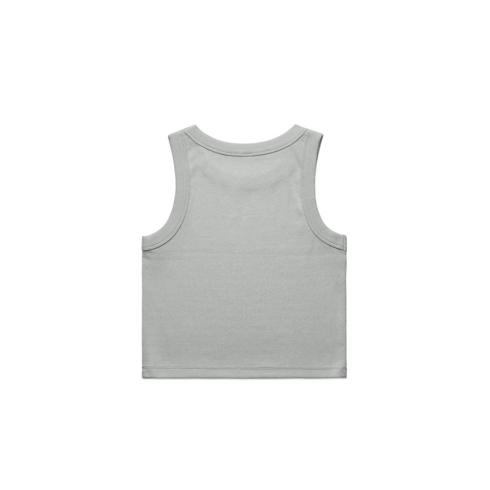 Wo's Organic Rib Crop Tank 4064G