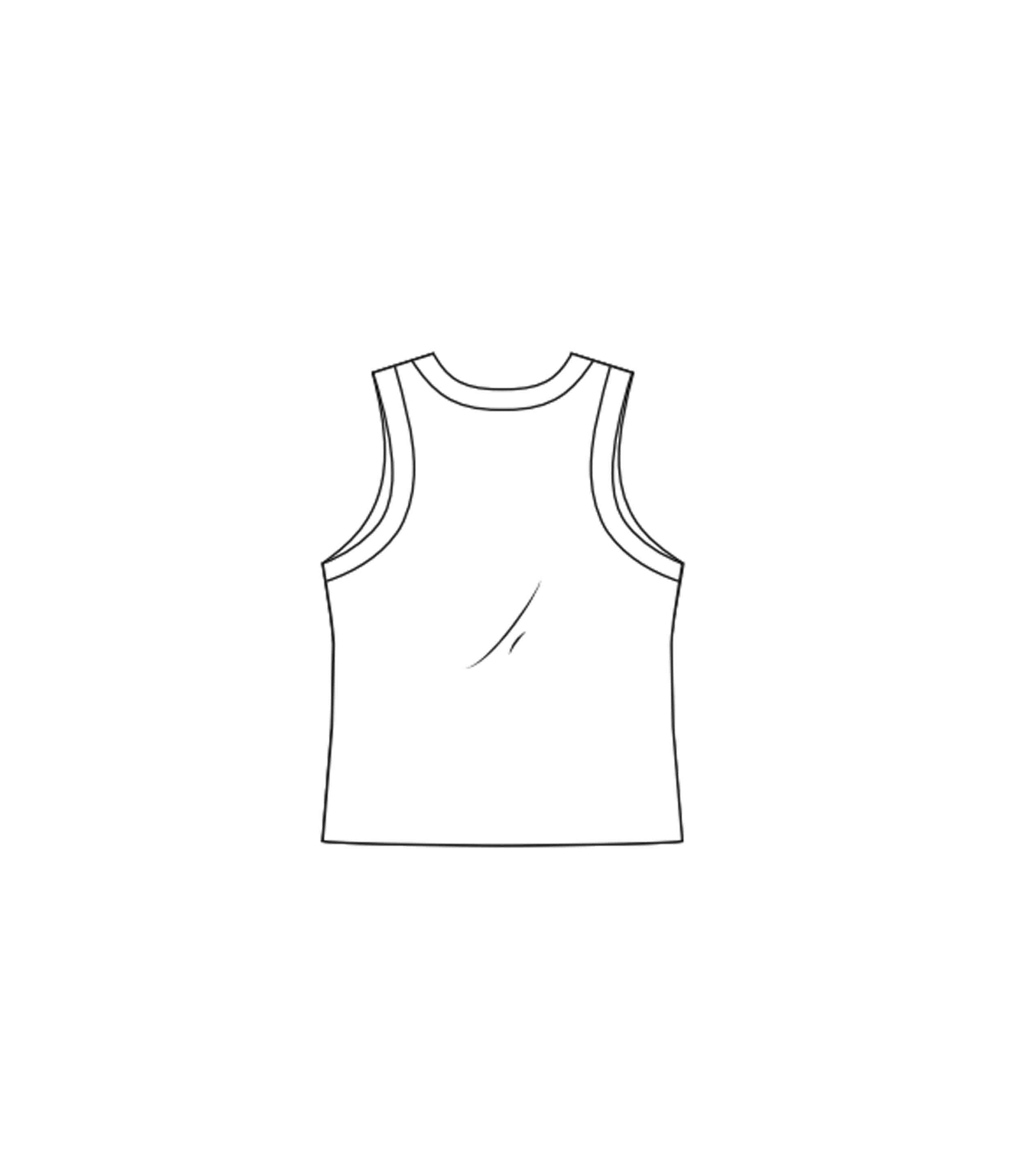 IN-0852 - Georgia Southern University - Phi Mu, Kappa Mu - SCOOP NECK TANK - CROPPED
