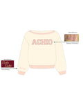 HG-1923 - University of Tennessee - Alpha Chi Omega - OFF SHOULDER SWEATER