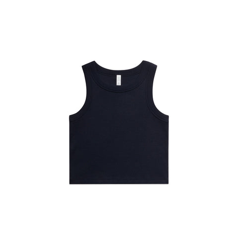 Wo's Organic Rib Crop Tank 4064G