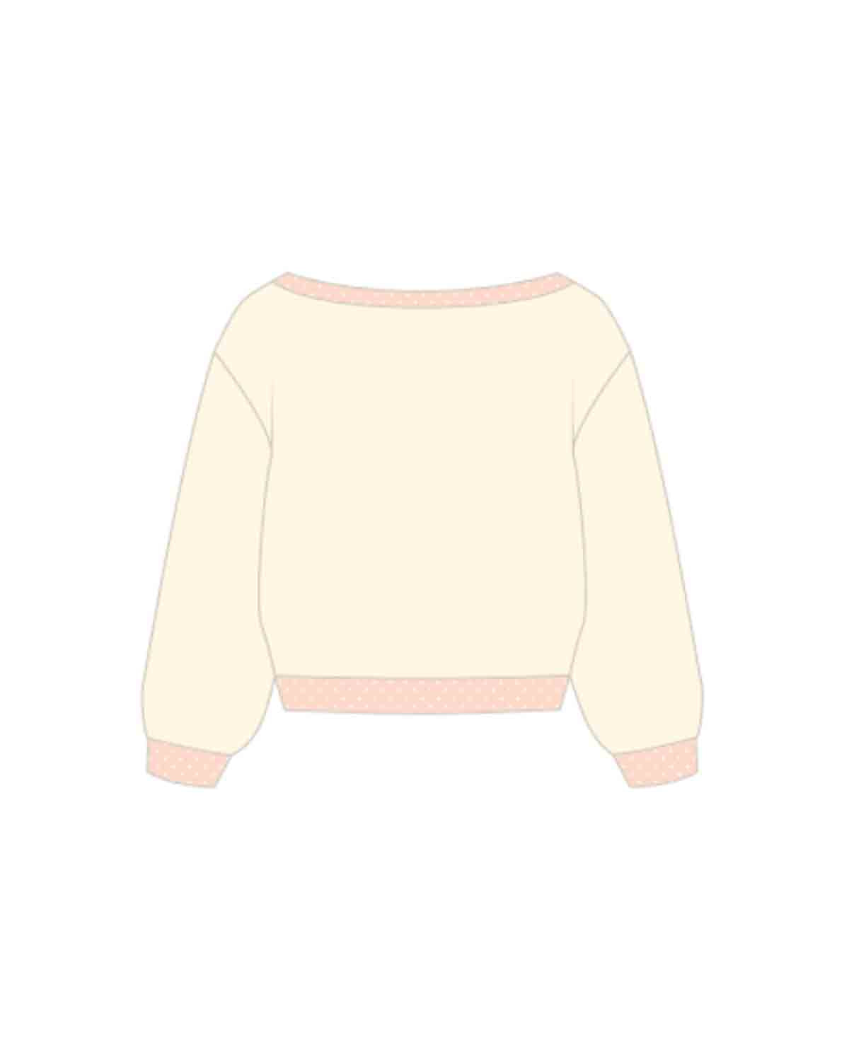 HG-1923 - University of Tennessee - Alpha Chi Omega - OFF SHOULDER SWEATER