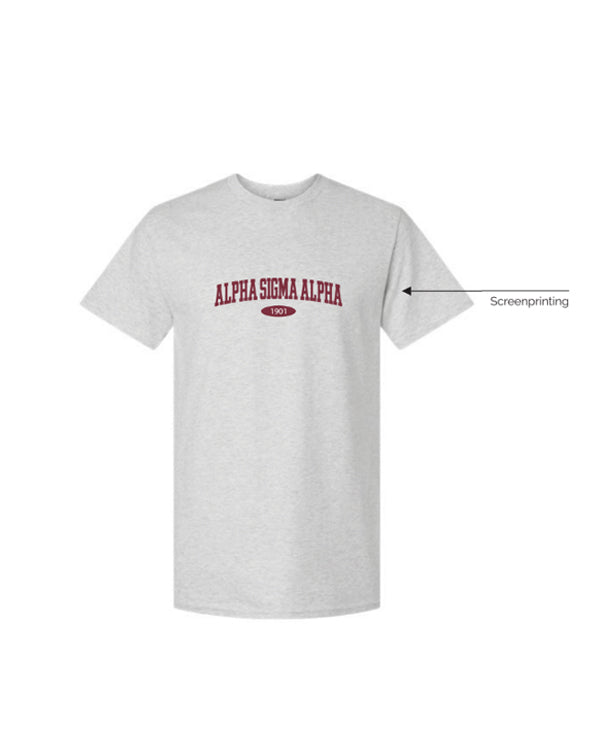 H3G-2608 - Missouri State University - Alpha Sigma Alpha 1901 TEE
