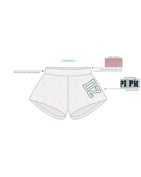H3G-1037 - University of Kentucky - Delta Zeta - Shorts