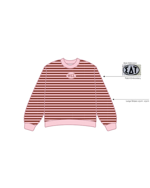 H3G-1038 - Central Michigan University - Phi Sigma Sigma - Crewneck