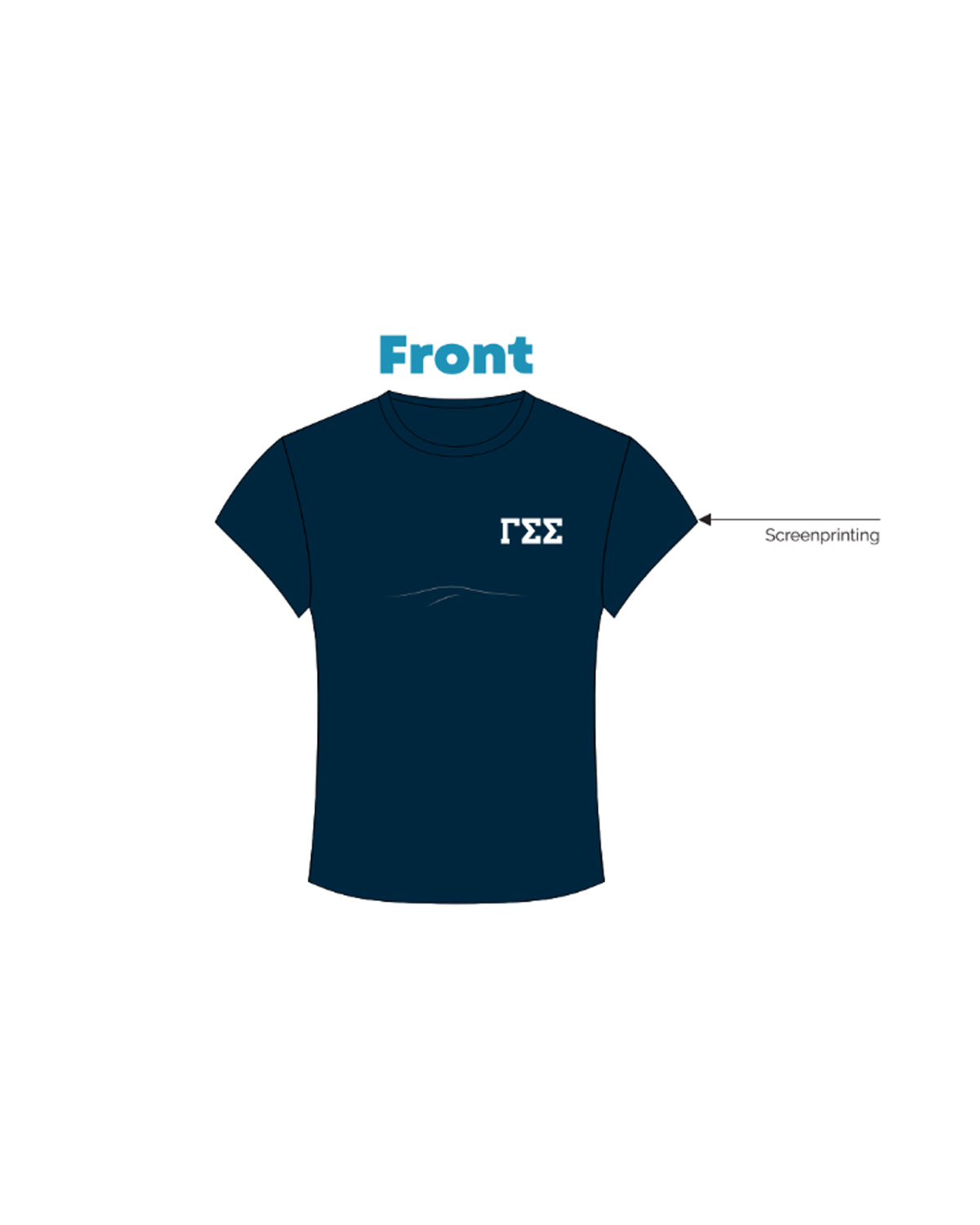 H3G-2673 - University of Delaware - Gamma Sigma Sigma Shirt