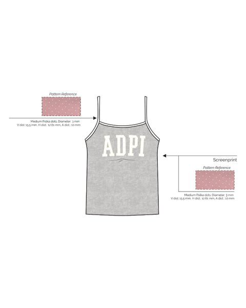 HG-2180 - Sacred Heart University - Alpha Delta Pi - STRAPPY TANK