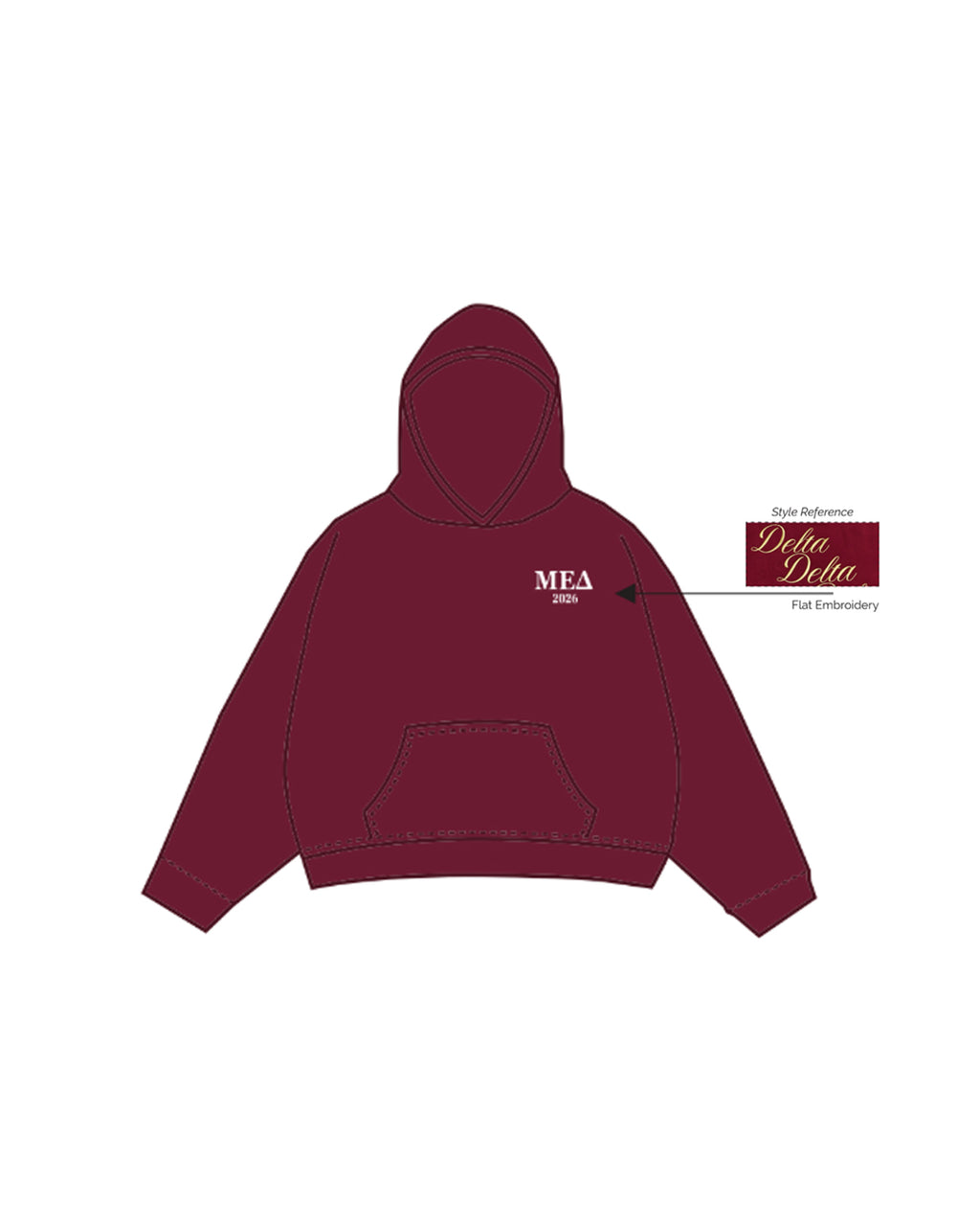 H3G-1308 - Boston University - Professional Co-ed Pre-health Fraternity - Hoodie