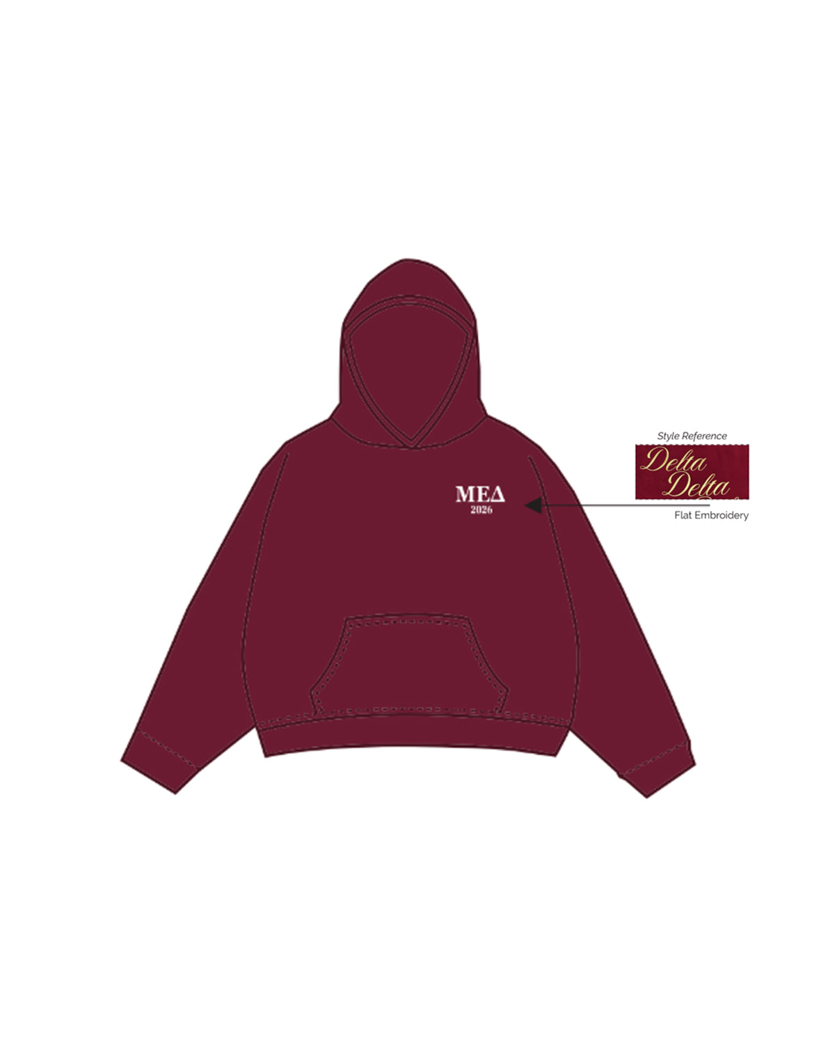 H3G-1308 - Boston University - Professional Co-ed Pre-health Fraternity - Hoodie