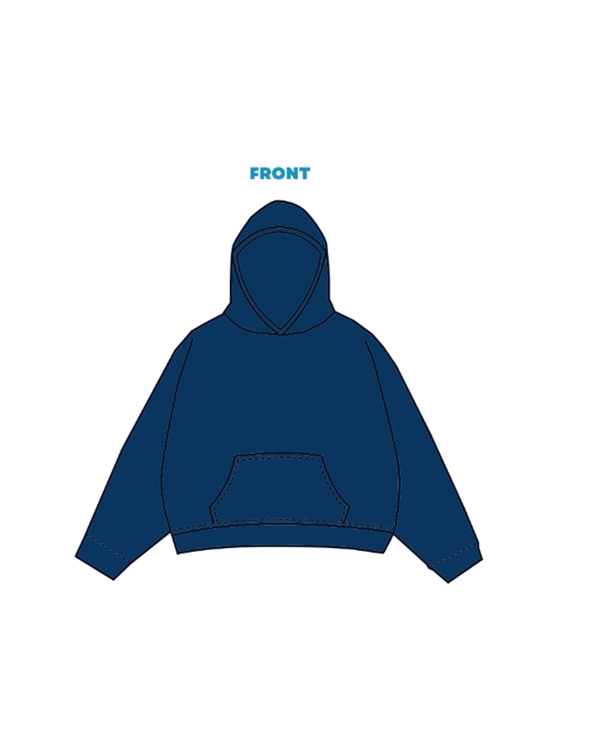 H3G-1525 - Temple University - Phi Sigma Sigma - Hoodie