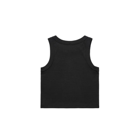 Wo's Organic Rib Crop Tank 4064G