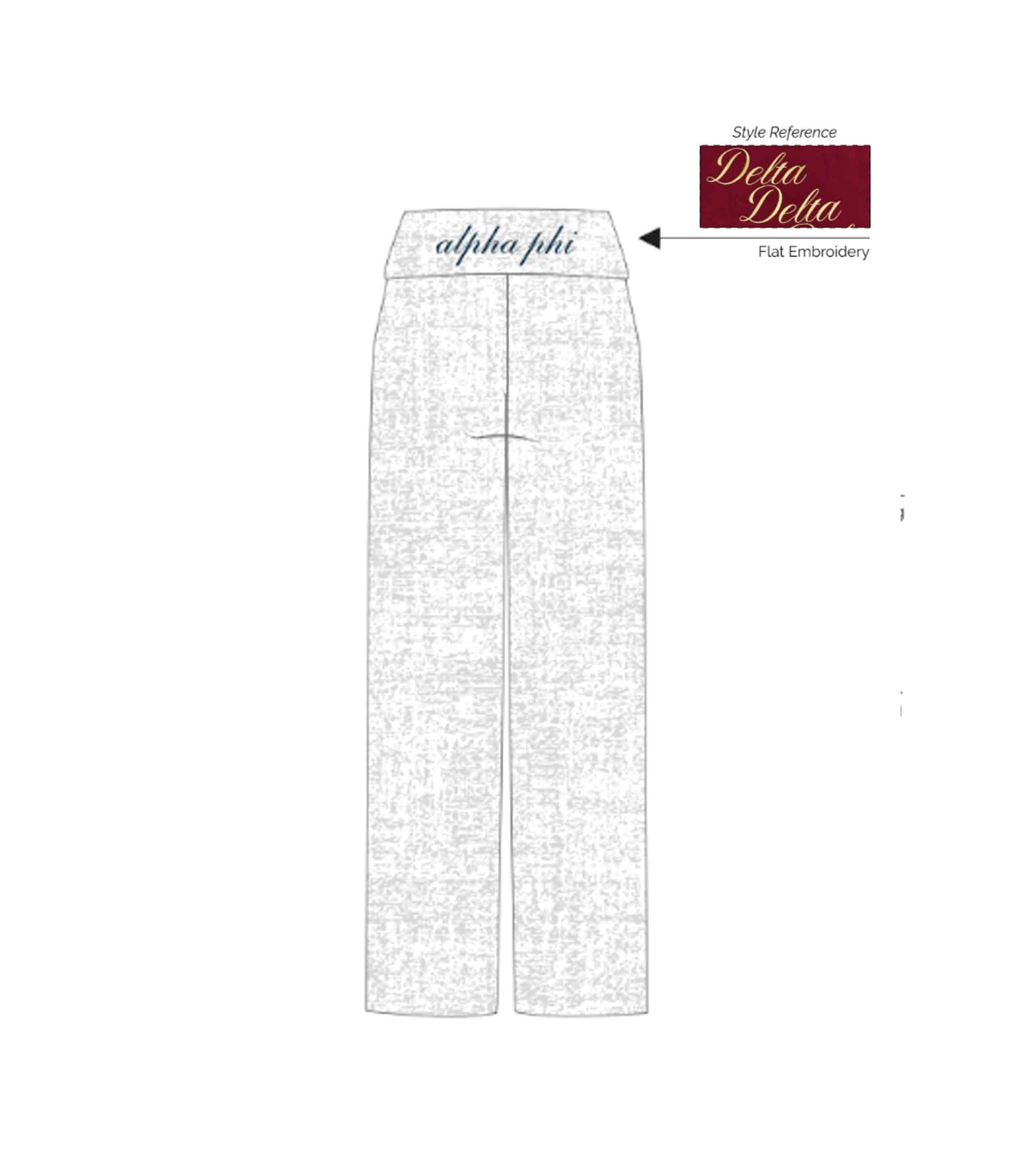 HG-1868 - Villanova University - Alpha Phi - Sweatpants