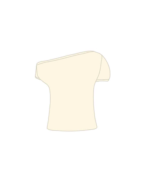 HG-1923 - University of Tennessee - Alpha Chi Omega - Off Shoulder Tee